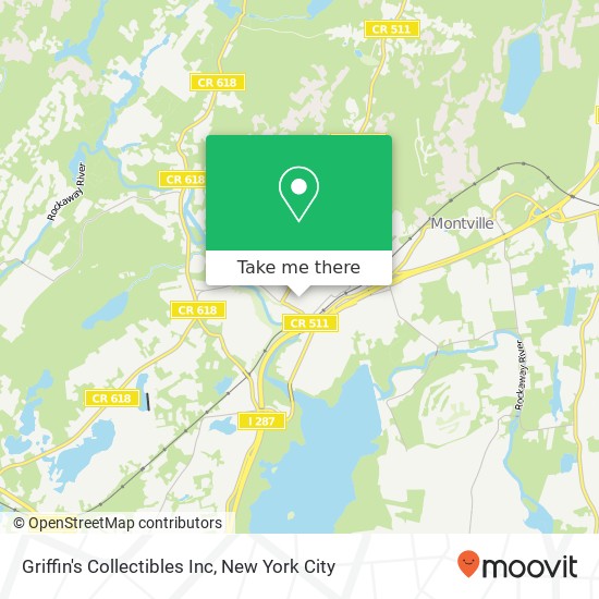 Mapa de Griffin's Collectibles Inc