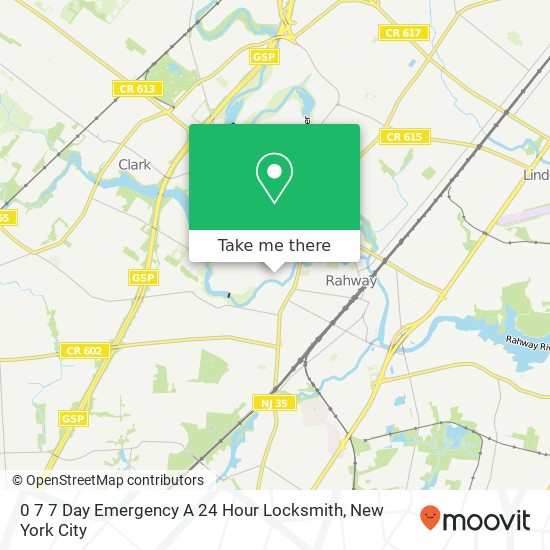Mapa de 0 7 7 Day Emergency A 24 Hour Locksmith