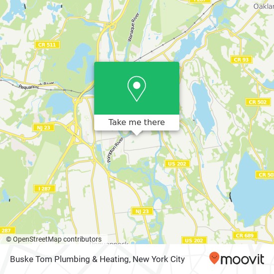 Buske Tom Plumbing & Heating map