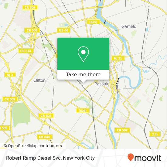 Robert Ramp Diesel Svc map