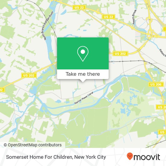 Somerset Home For Children map
