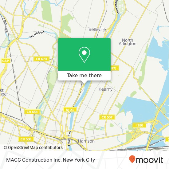 MACC Construction Inc map