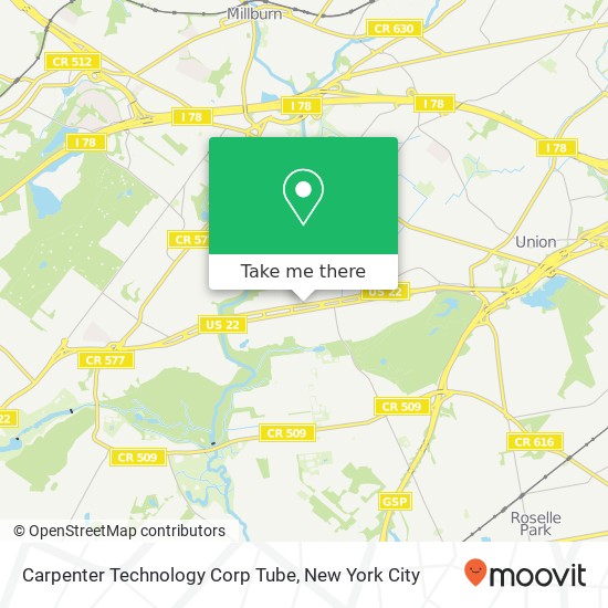 Carpenter Technology Corp Tube map
