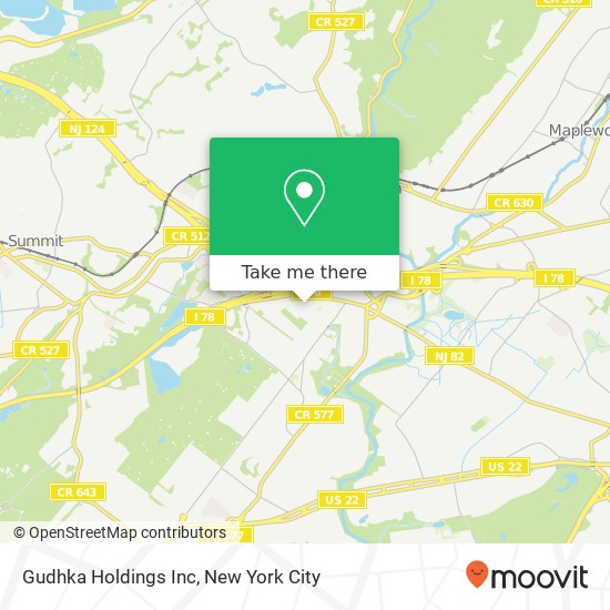 Mapa de Gudhka Holdings Inc