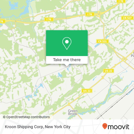 Kroon Shipping Corp map