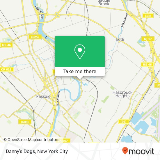 Mapa de Danny's Dogs