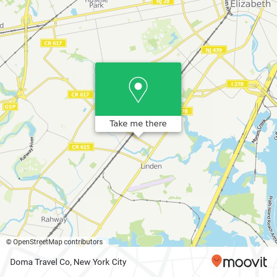 Doma Travel Co map