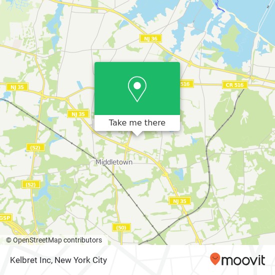 Kelbret Inc map