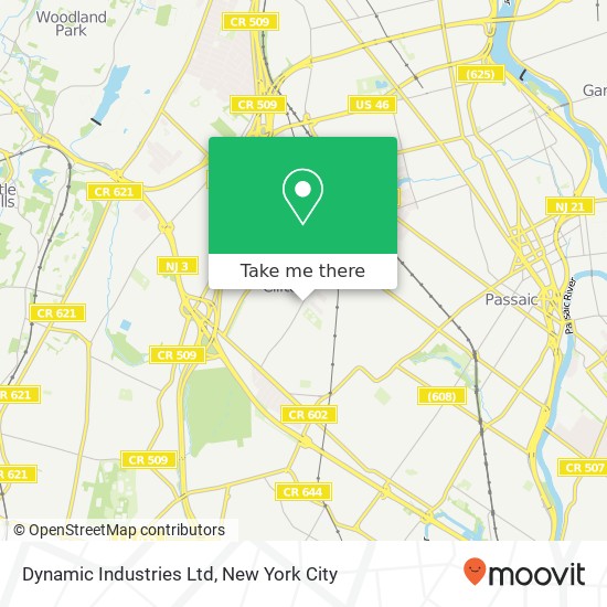 Dynamic Industries Ltd map