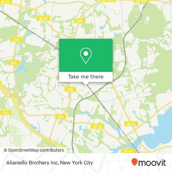 Mapa de Alianiello Brothers Inc