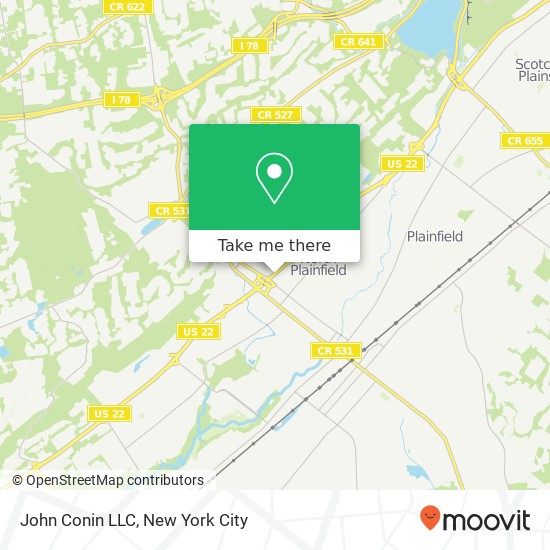 John Conin LLC map