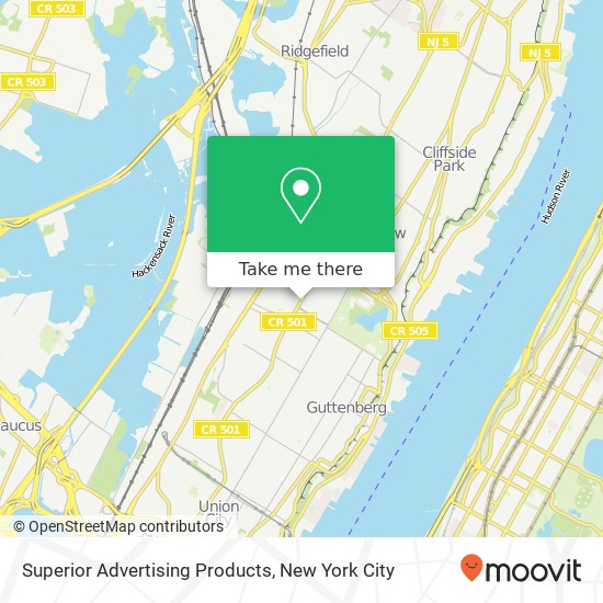 Superior Advertising Products map