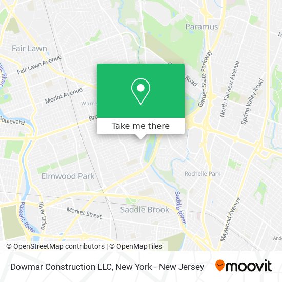 Mapa de Dowmar Construction LLC