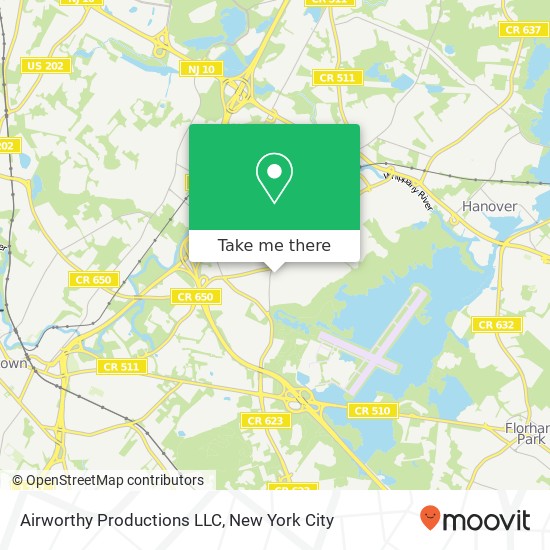Airworthy Productions LLC map