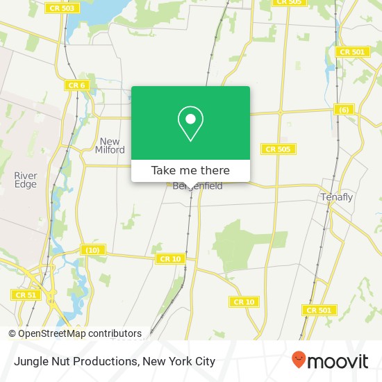 Jungle Nut Productions map