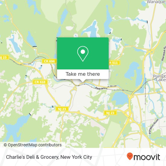 Mapa de Charlie's Deli & Grocery