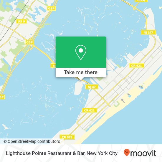 Mapa de Lighthouse Pointe Restaurant & Bar