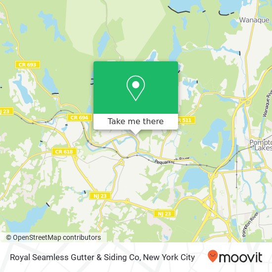 Mapa de Royal Seamless Gutter & Siding Co