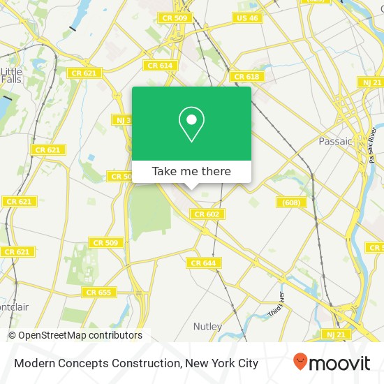 Modern Concepts Construction map