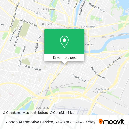 Mapa de Nippon Automotive Service