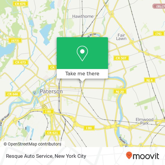 Resque Auto Service map