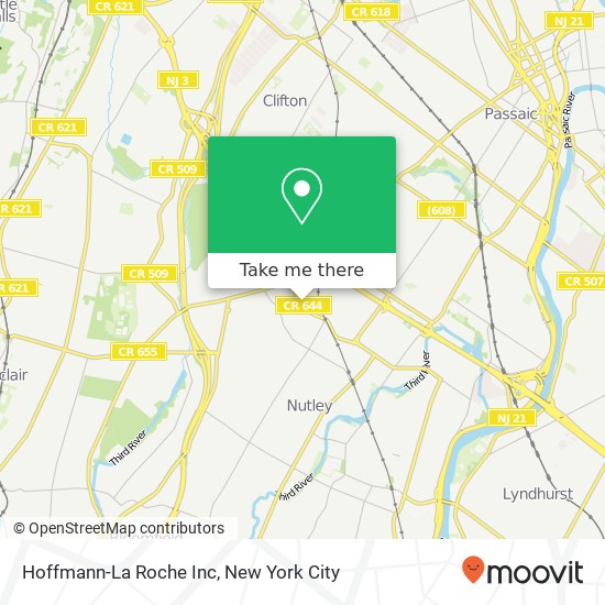 Hoffmann-La Roche Inc map