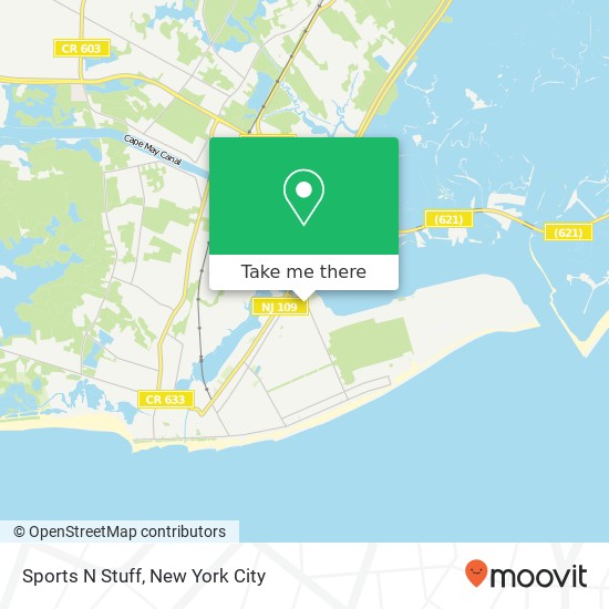 Sports N Stuff map