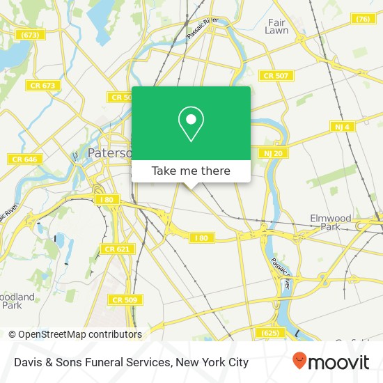 Davis & Sons Funeral Services map