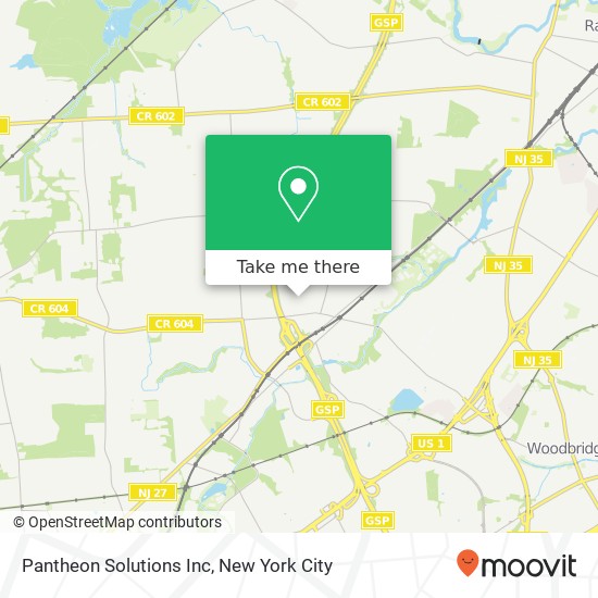 Pantheon Solutions Inc map