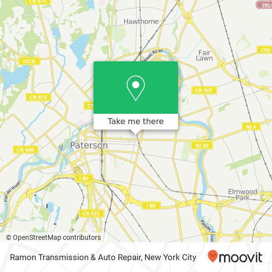 Mapa de Ramon Transmission & Auto Repair