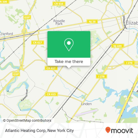 Mapa de Atlantic Heating Corp