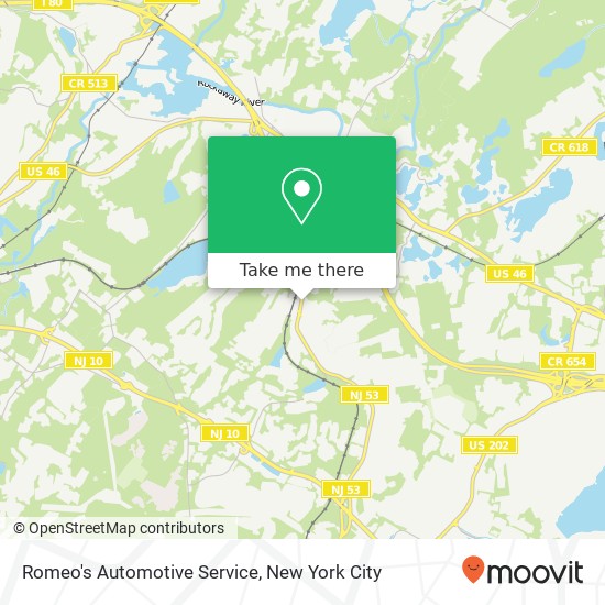 Romeo's Automotive Service map