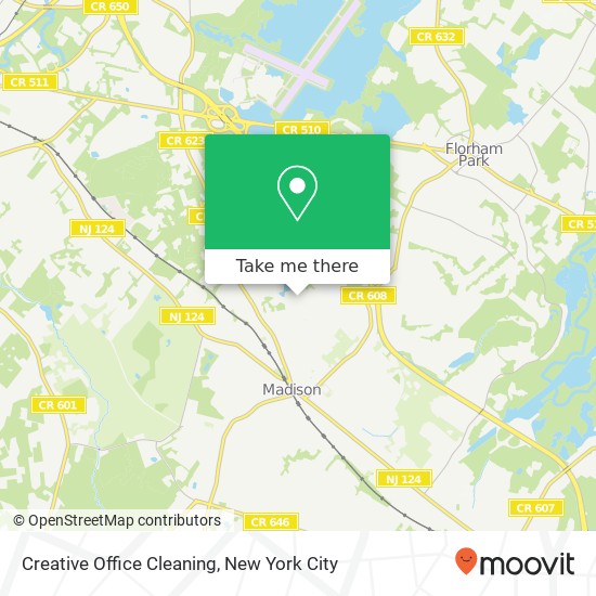 Mapa de Creative Office Cleaning