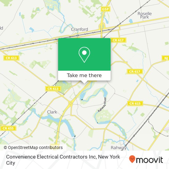 Mapa de Convenience Electrical Contractors Inc