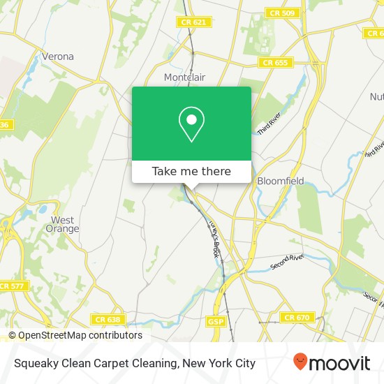 Mapa de Squeaky Clean Carpet Cleaning