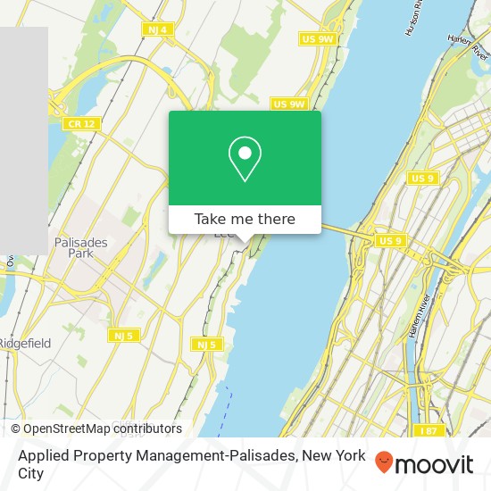 Applied Property Management-Palisades map
