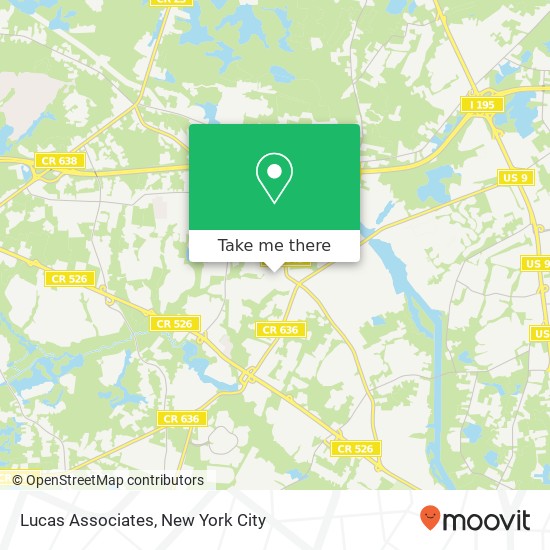 Mapa de Lucas Associates