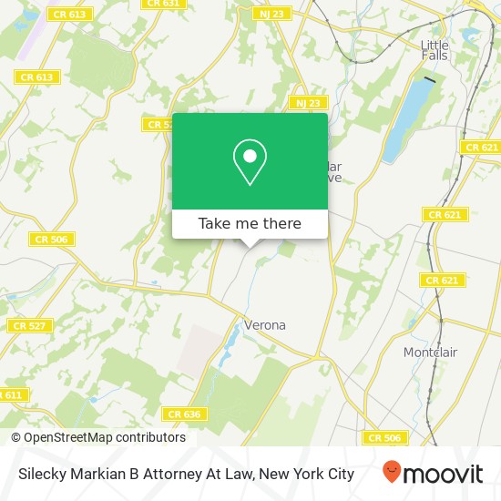 Silecky Markian B Attorney At Law map