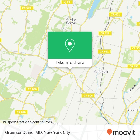 Groisser Daniel MD map