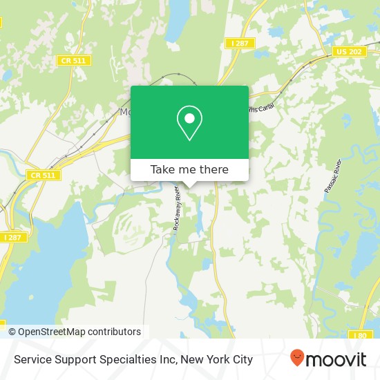 Service Support Specialties Inc map