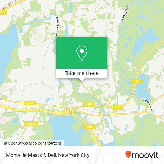 Montville Meats & Deli map