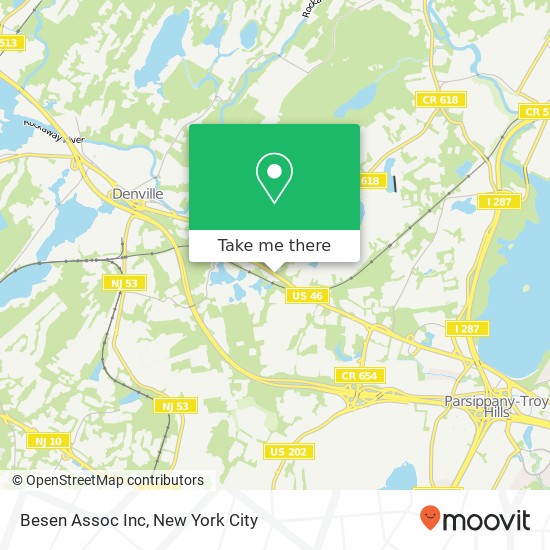 Besen Assoc Inc map