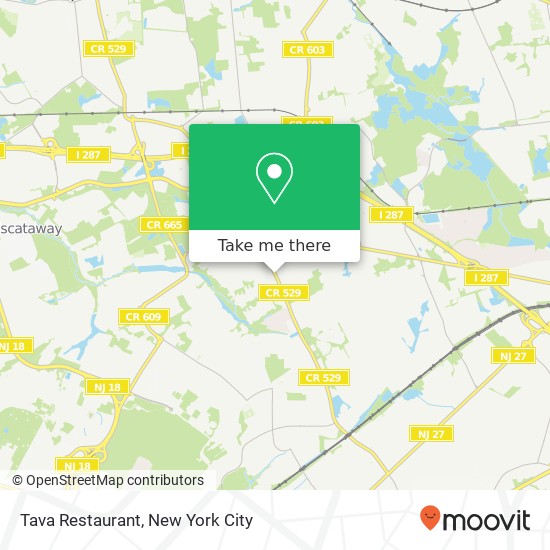 Tava Restaurant map