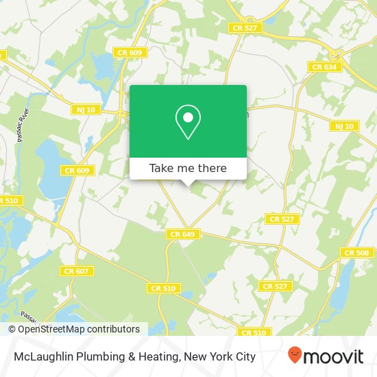 Mapa de McLaughlin Plumbing & Heating