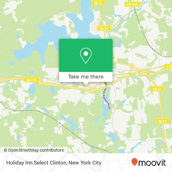 Mapa de Holiday Inn Select Clinton