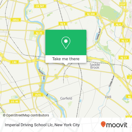 Imperial Driving School Llc map