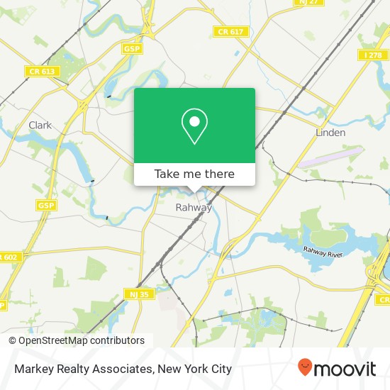 Mapa de Markey Realty Associates