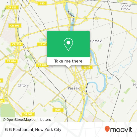 G G Restaurant map