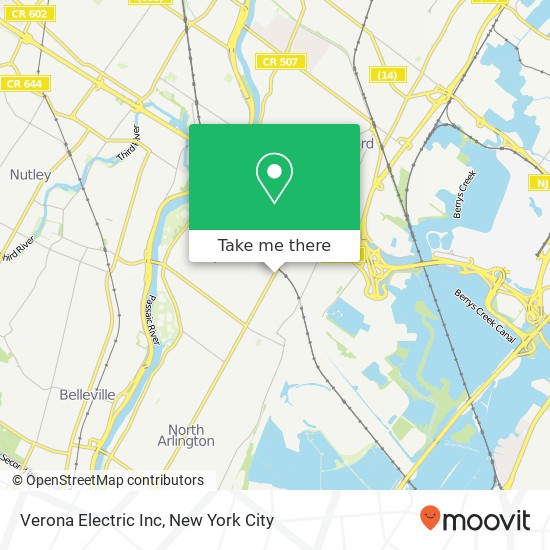 Verona Electric Inc map