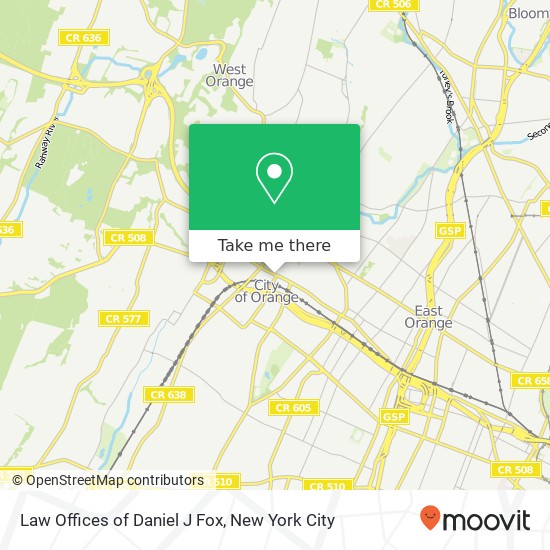 Mapa de Law Offices of Daniel J Fox
